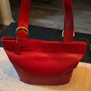 Coach Vintage Red Soho Bag‎